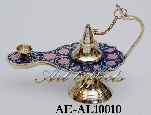 Manufacturers Exporters and Wholesale Suppliers of Brass Aladdin Lamp  Uttar Pradesh